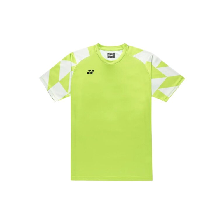 Yonex Sport T-shirt Practice 16860 (100% Polyester) 2026 fresh lime green Men's