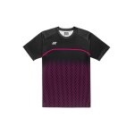 Yonex Sport T-shirt Practice Print 16861 (100% Polyester) 2026 black men's