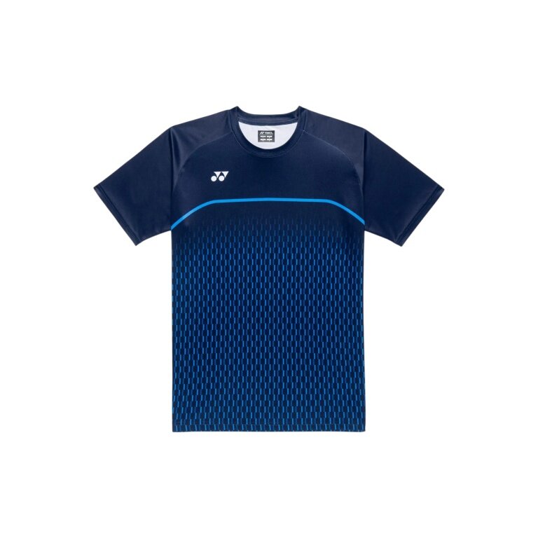 Yonex Sport T-shirt Practice Print 16861 (100% Polyester) 2026 navy blue Men's