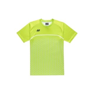 Yonex Sport T-shirt Practice Print 16861 (100% Polyester) 2026 fresh lime green Men's