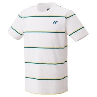 Yonex Sport T-shirt Practice (100% Cotton) 2024 White Men