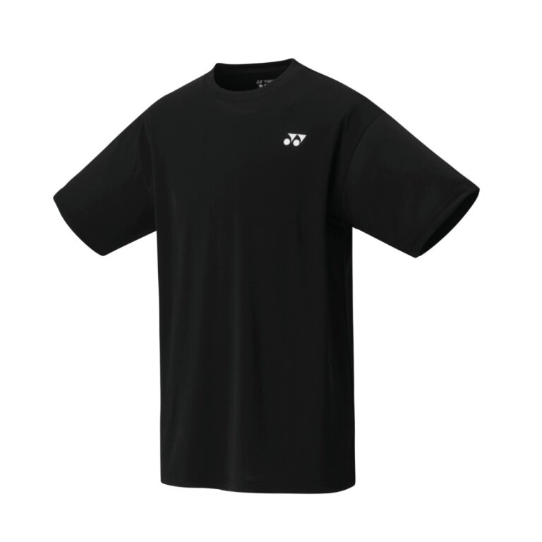 Yonex Training T-shirt Small Logo LS0024 (100% Polyester) 2025 black Men's