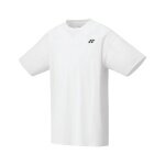 Yonex Training T-shirt Small Logo LS0024 (100% Polyester) 2025 white Men's