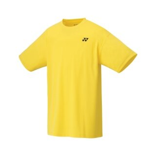 Yonex Training T-shirt Small Logo LS0024 (100% Polyester) 2025 yellow Men's