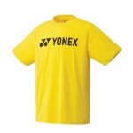 Yonex Training T-shirt Logo LB0024 (100% Polyester) 2025 yellow Men's