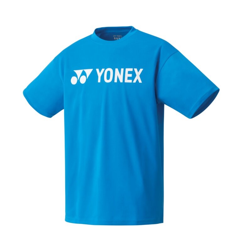 Yonex Training T-shirt Logo LB0024 (100% Polyester) 2025 infinite blue Men's