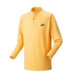 Yonex Tennis Long Sleeve Shirt 1/2 Zip Club Team Yellow Men's