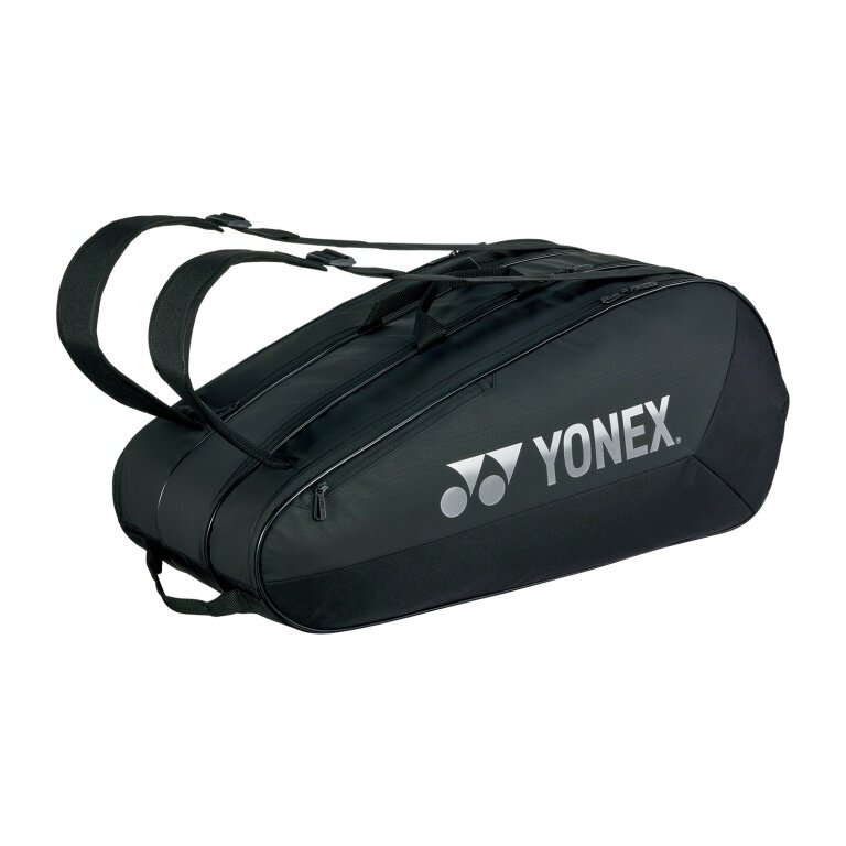 Yonex Racket Bag Team Racquet (Racket Bag, 3 Main Compartments, Shoe Compartment) 2025 Black 9-Bag