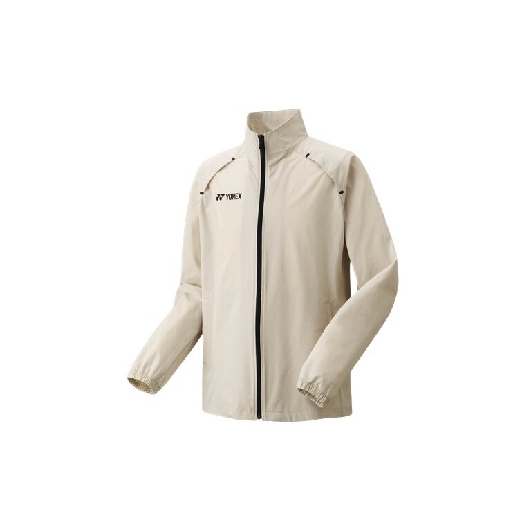 Yonex Training Jacket Practice (100% Polyester) 2024 beige Men