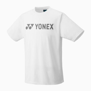 Yonex Sport T-shirt Practice YJ0046 Big Logo (100% Polyester) 2025 white boys