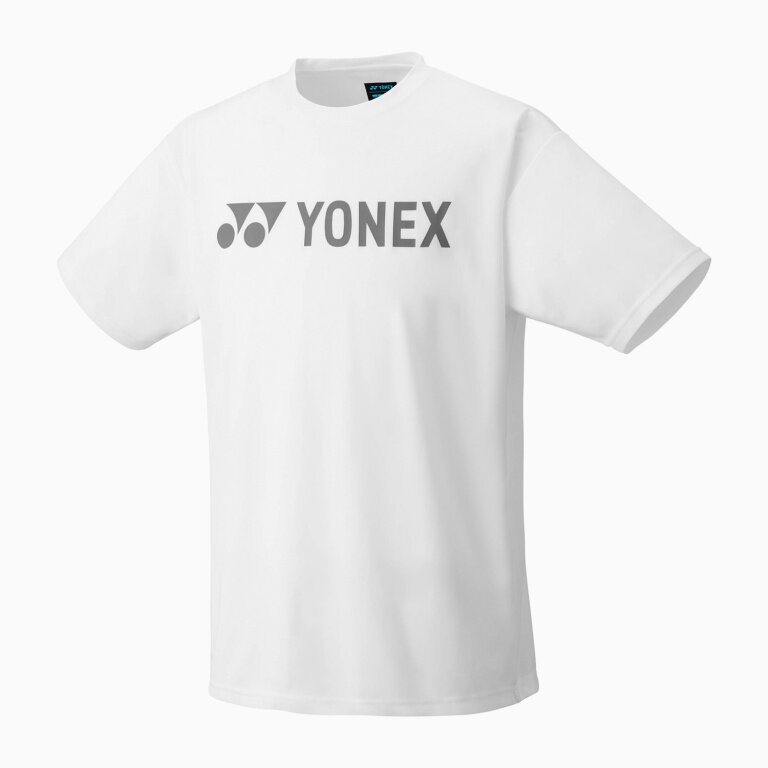 Yonex Sport T-shirt Practice YJ0046 Big Logo (100% Polyester) 2025 white boys