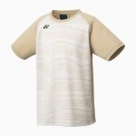 Yonex Sports T-shirt Club Team YJ0050 (100% Polyester) 2025 beige boys