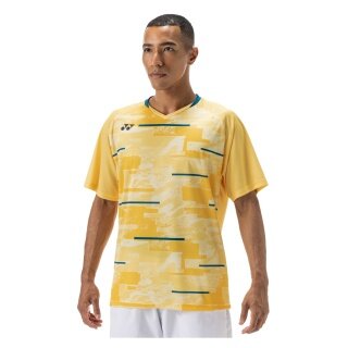 Yonex Sport T-shirt Crew Neck Club Team 2024 yellow Men