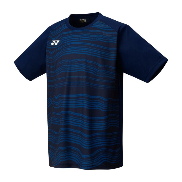 Yonex Sport T-shirt Crew Neck Club Team YM0050 (100% Polyester) 2025 navy blue Men's