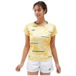 Yonex Sport Shirt Crew Neck Club Team YW0034 (100% Polyester) yellow Ladies