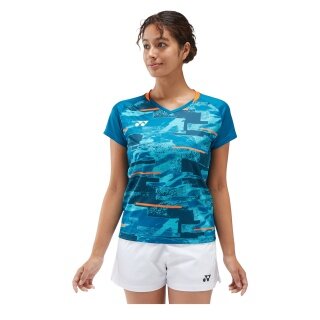 Yonex Sport Shirt Crew Neck Club Team YW0034 (100% Polyester) teal women's