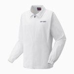 Yonex Training Jacket Warm-Up Suit Jacket with Collar Club Team 2025 White Ladies