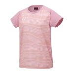 Yonex Sport T-shirt Crew Neck Club Team YM0050 (100% Polyester) 2025 smoke pink Ladies