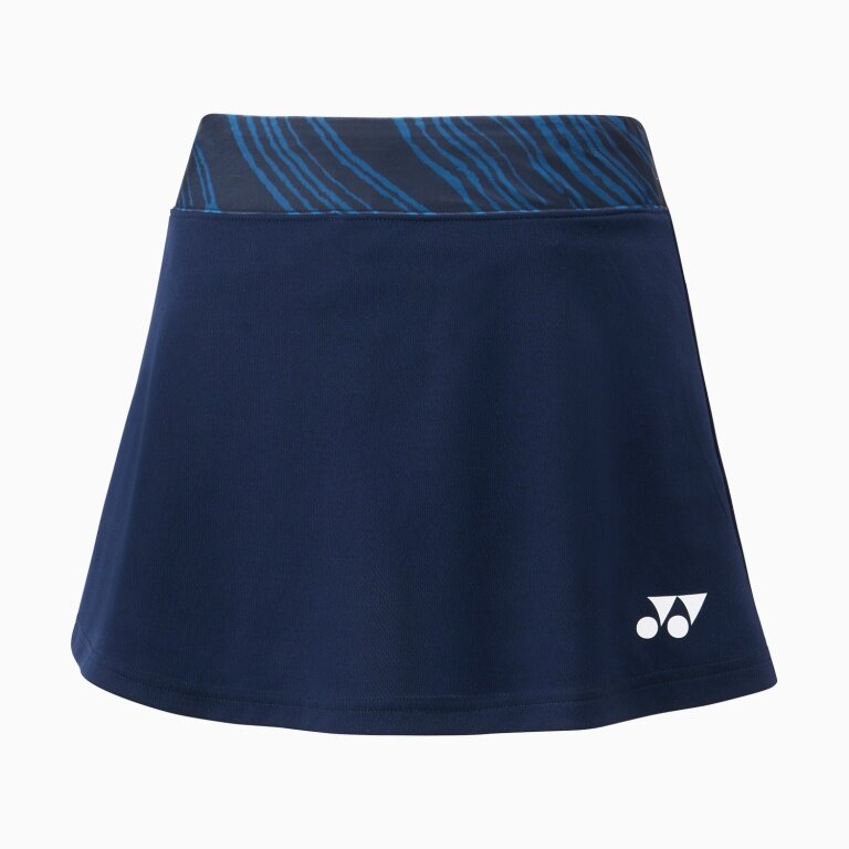 Yonex Sports Skirt Club Team YW0054 with Inner Shorts 2025 navy blue ladies