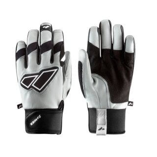 Zanier Climbing Gloves Mymountainpassion Glove (Goat Leather) black/silver - 1 Pair
