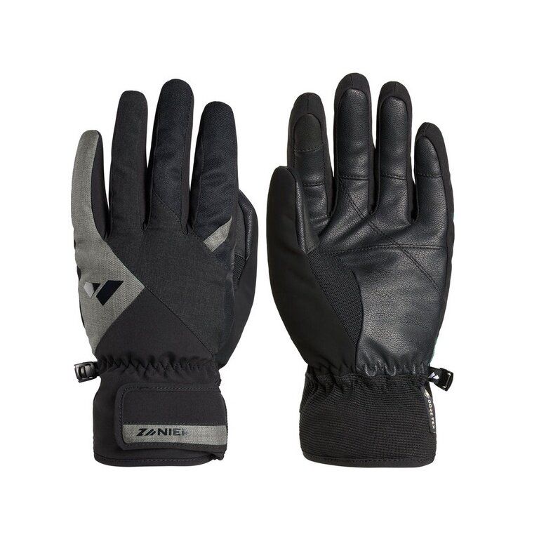 Zanier Winter Gloves Saalbach.GTX (windproof, waterproof) black/silver