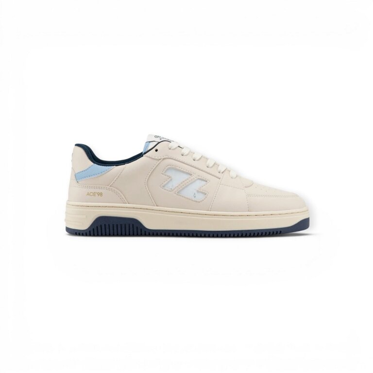 Zeta Sneaker Ace 98 cream white/navy blue ladies