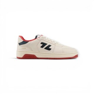 Zeta Sneaker Ace 98 cream white/navy blue/red ladies
