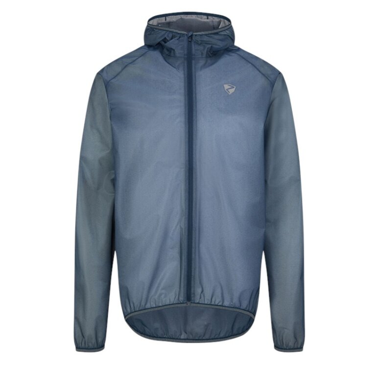 Ziener Bicycle Rain Jacket Natius-Z (waterproof, windproof, breathable) navy blue men's