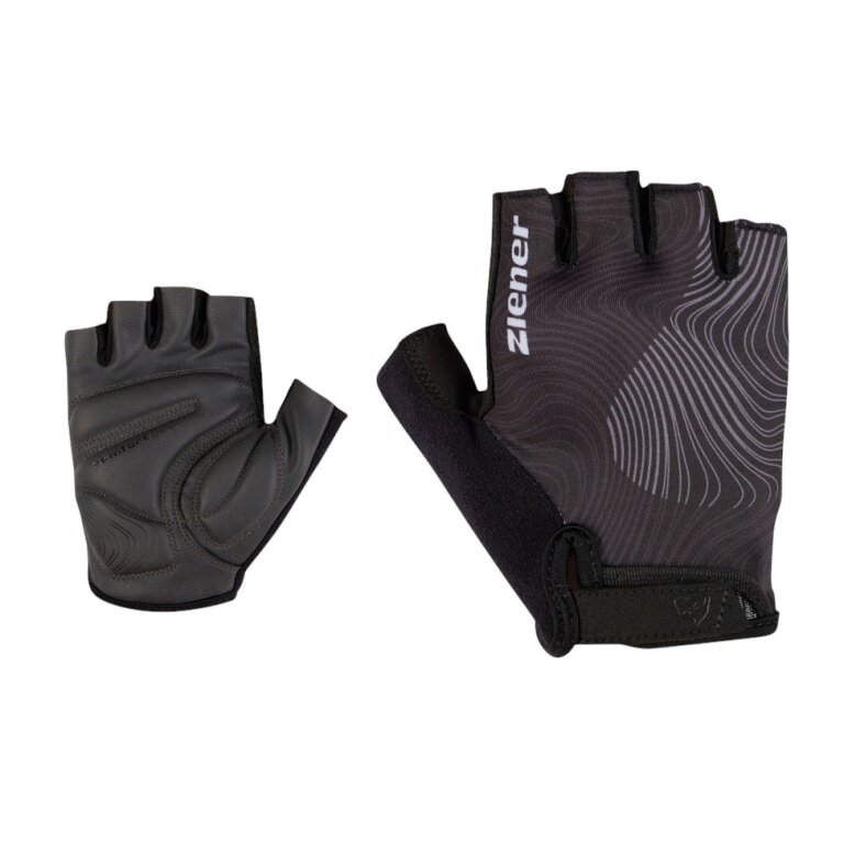 Ziener Bicycle Gloves Cleni-Z (Foam Padding, Designed for Women) Black
