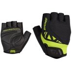 Ziener Bike Gloves Callis (Foam Padding, Pull-off Aid) black/lime
