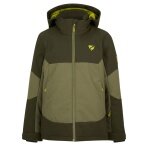 Ziener Winter Ski Jacket Agimo-Z (waterproof, windproof, warm) 2025 moss green children