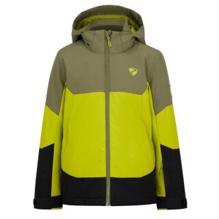 Ziener Winter Ski Jacket Agimo-Z (waterproof, windproof, warm) 2025 electric green children
