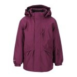 Zigzag Winter Ski Jacket Arctic Ski Jacket W-Pro 10000 (waterproof, windproof) purple children