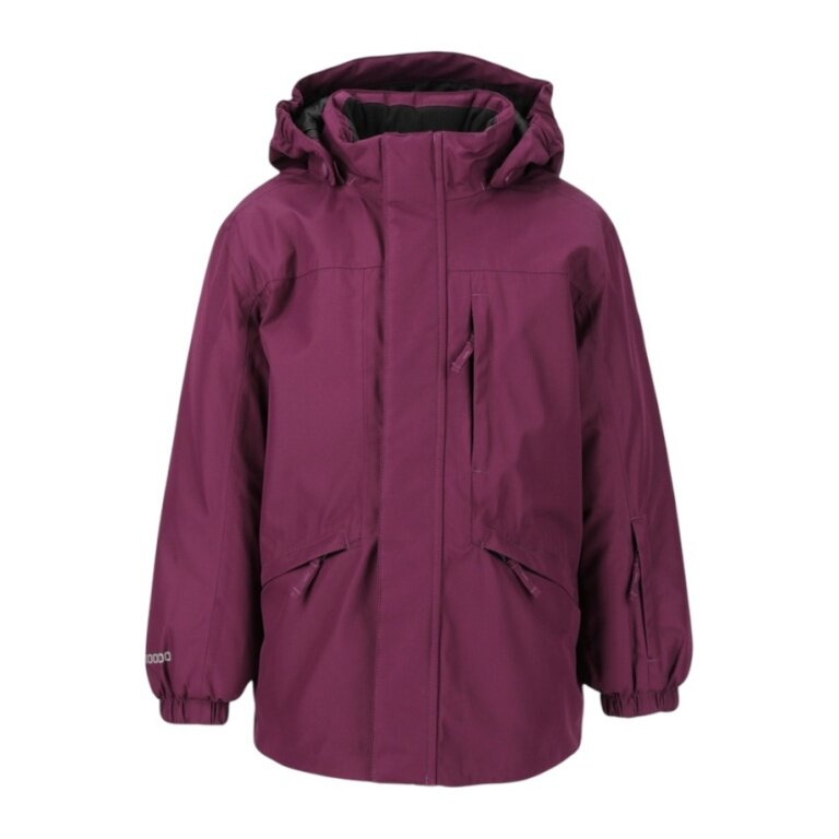 Zigzag Winter Ski Jacket Arctic Ski Jacket W-Pro 10000 (waterproof, windproof) purple children