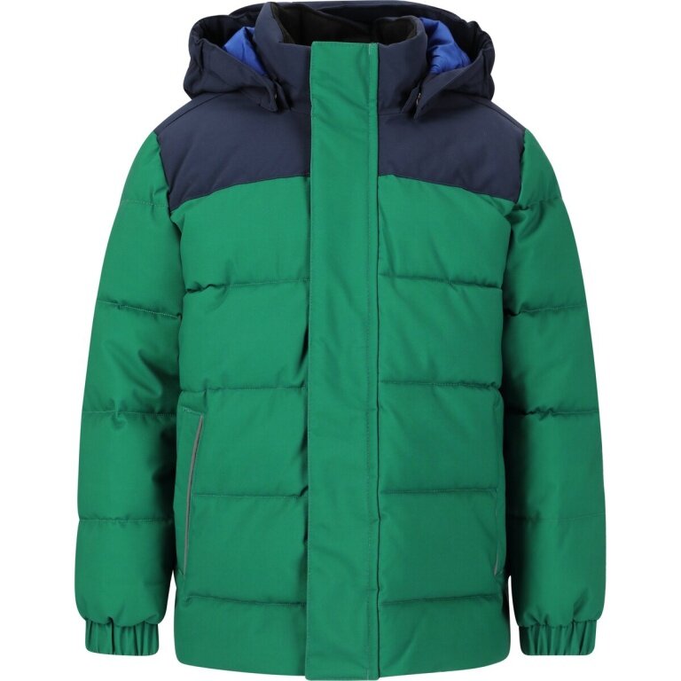Zigzag Winter Jacket Esra Puffer Jacket (waterproof, windproof, warm padded) green children