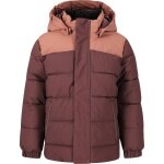 Zigzag Esra Puffer Jacket (waterproof, windproof, warmly padded) burgundy children