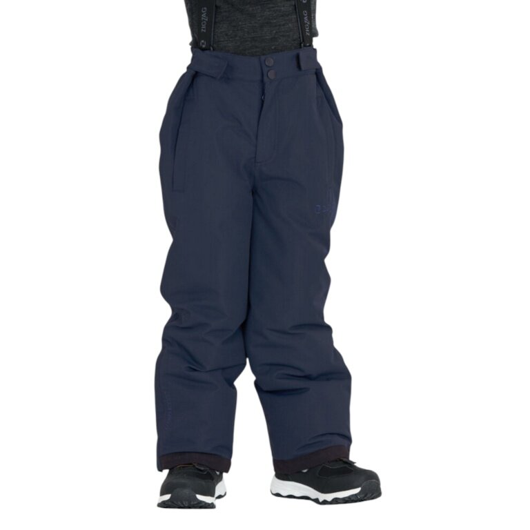 Zigzag Winter Ski Trousers Soho W-PRO 10,000 (waterproof, breathable, windproof) navy blue children