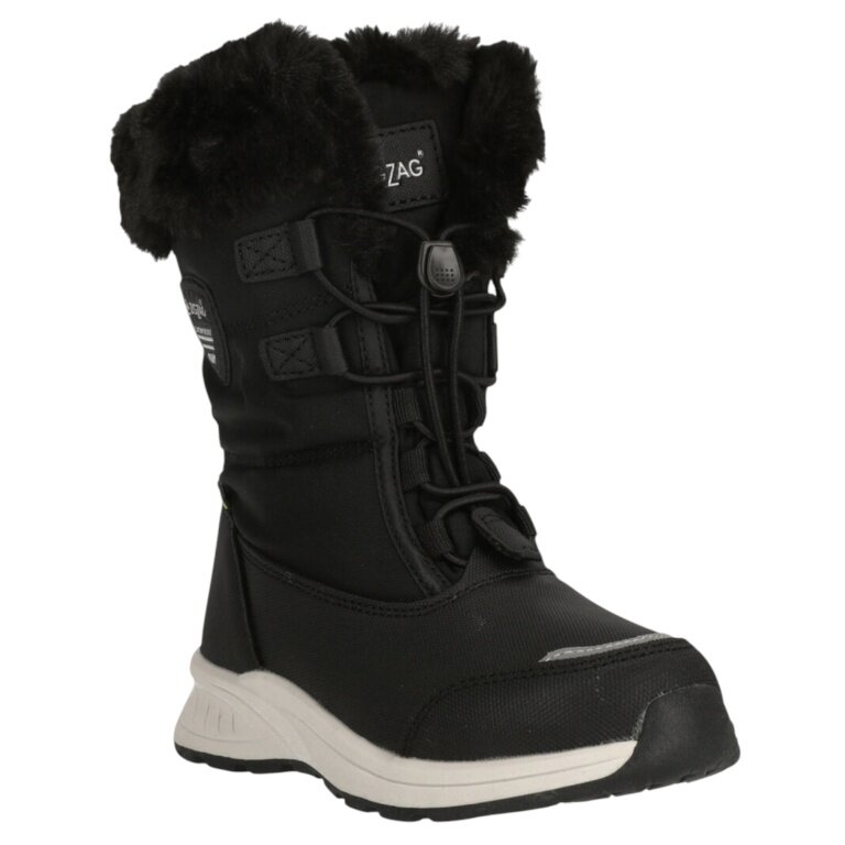 Zigzag Winter Boots Wesend Boot WP (waterproof, warm, lined) black girls