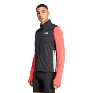 adidas running training vest Adizero WIND.RDY black men's
