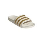 adidas swimming shoes Adilette Aqua 3-stripes (Cloudfoam footbed, moulded EVA strap) beige/gold - 1 pair