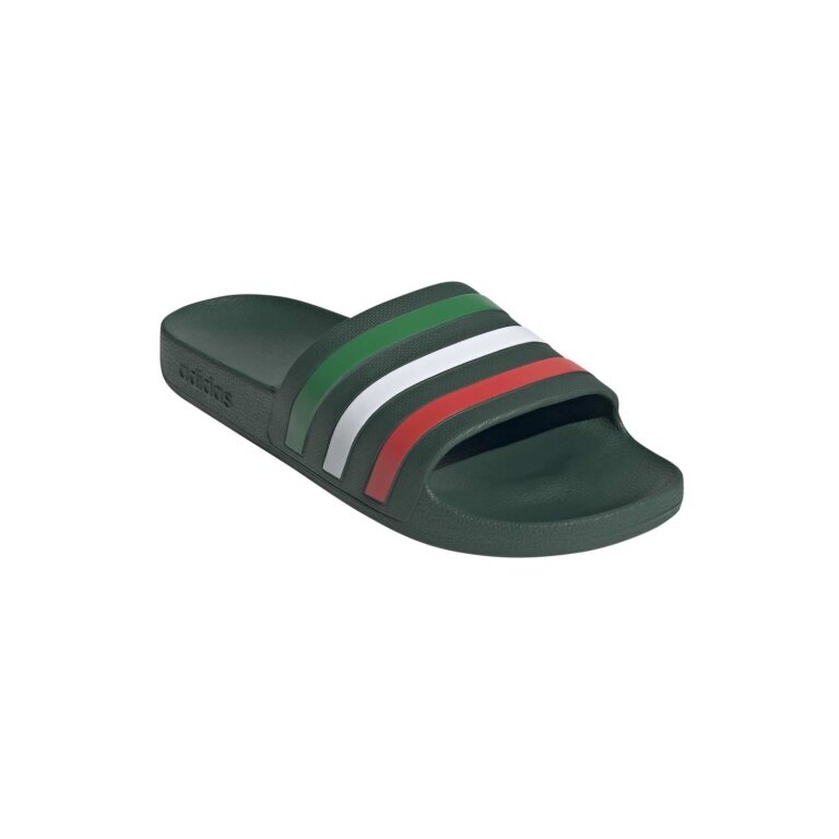 adidas Aqua Slides Adilette 3-Stripes dark green men's - 1 pair