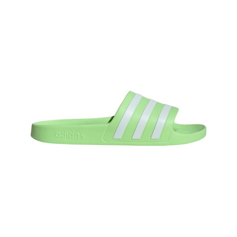 adidas swimming shoes Adilette Aqua 3-stripes lime green/white - 1 pair