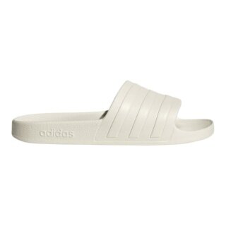 adidas swimming shoes Adilette Aqua 3-stripes (Cloudfoam footbed, contoured EVA strap) off-white - 1 pair