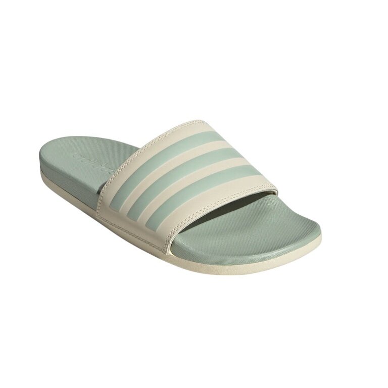 adidas swimming shoes Adilette Comfort line green/beige ladies - 1 pair