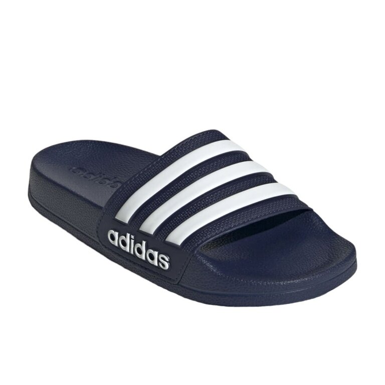 adidas Shower Slides Adilette dark blue/white Kids - 1 Pair