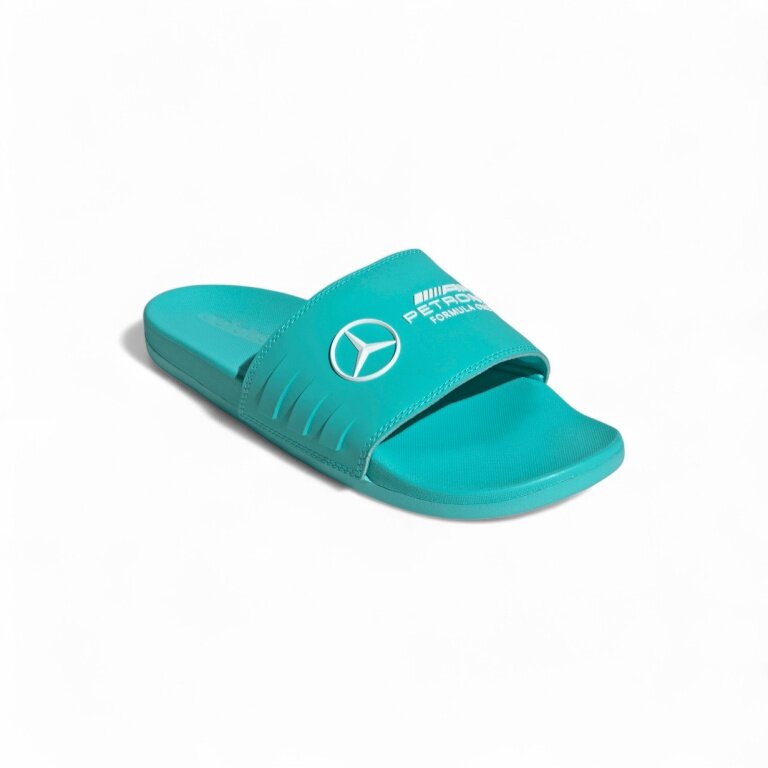 adidas swimming shoes Adilette Mercedes - AMG Petronas Formula One Team Comfort mint blue men's - 1 pair