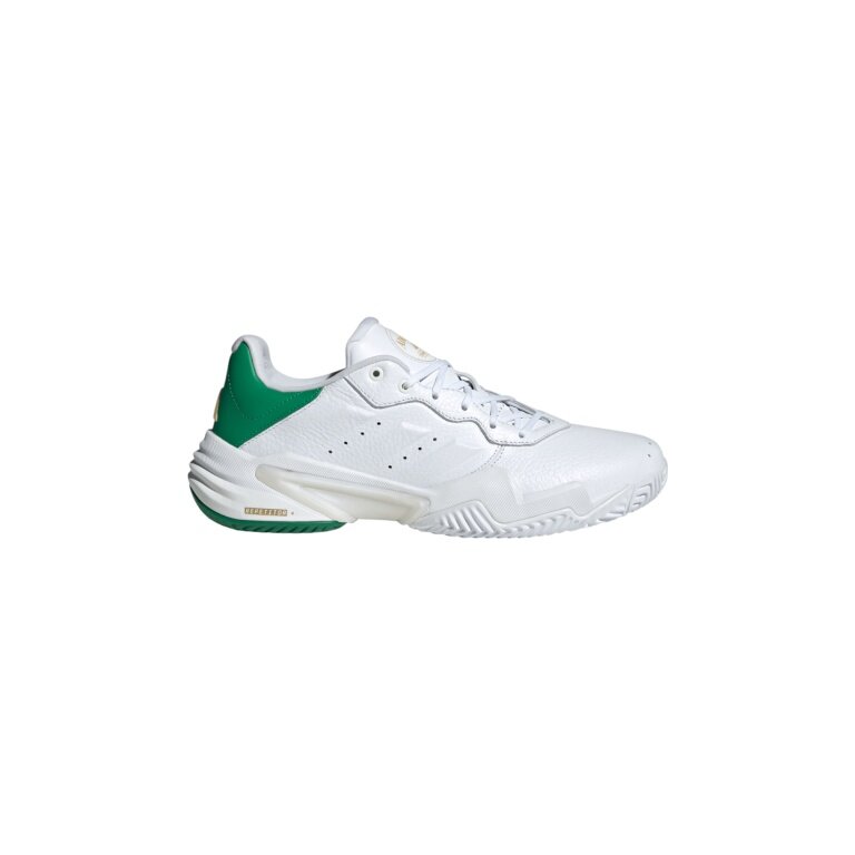 adidas Barricade 13 Leather Allcourt/Stabil 2025 tennis shoes white/green men's