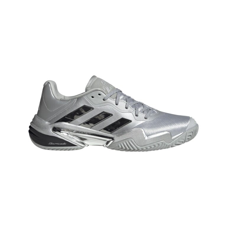 adidas Tennis Shoes Barricade 13 Silver Edition Allcourt/Stability grey/silver men's
