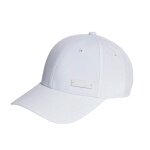 adidas Baseball Cap with Metal Badge Lightweight White Cap for Men