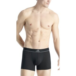 adidas underwear boxershorts trunk Climacool Active Micro Flex Eco black men's - 3 pieces